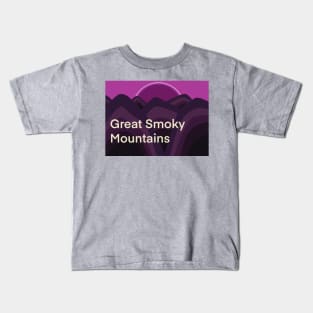 The Great Smoky Mountains Kids T-Shirt